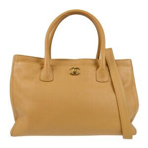 Chanel Beige Calfskin Executive Cerf Tote Bag XX08139